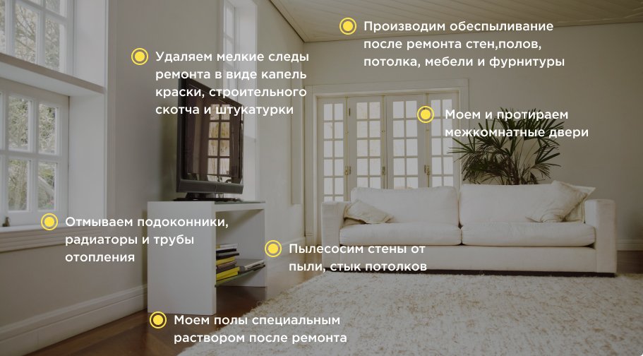 Уборка после ремонта